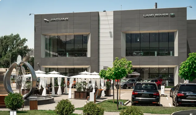 Автосалон Jaguar Land Rover Almaty